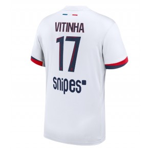 Paris Saint-Germain Vitinha #17 Udebanetrøje 2025-26 Kortærmet